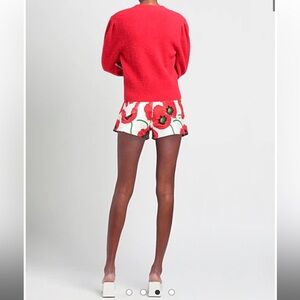 Kenzo all over poppy printed shorts NWT